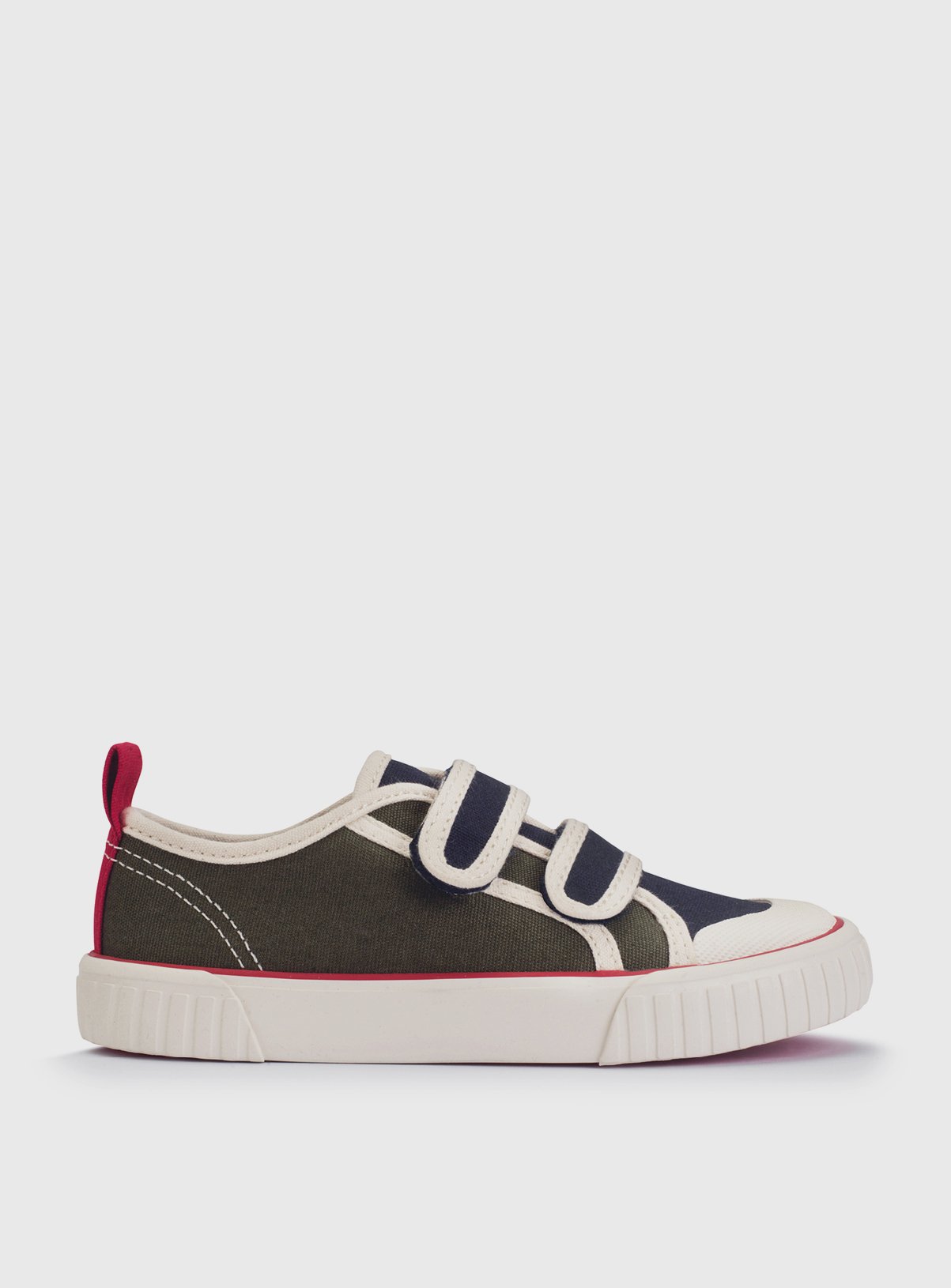 START-RITE Tide Khaki Navy Canvas 8.5 Infant - Image 1 thumbnail